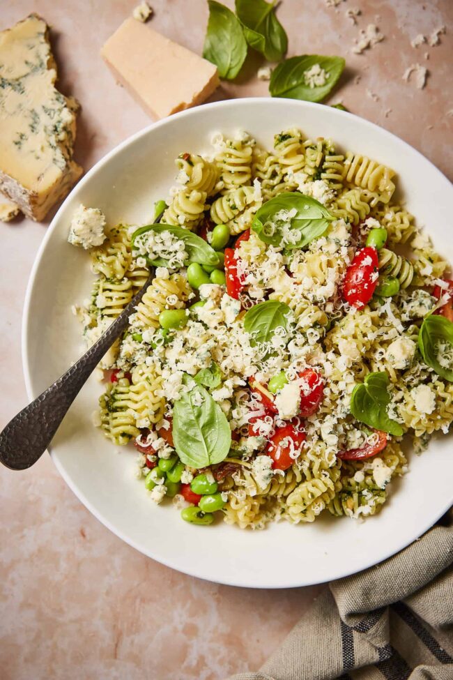 blue cheese pasta salad