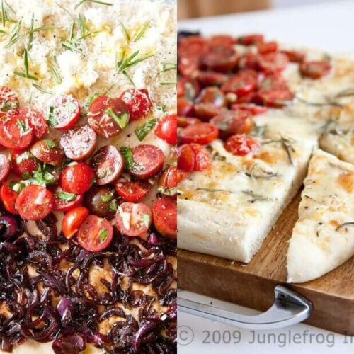 Focaccia 3 flavors