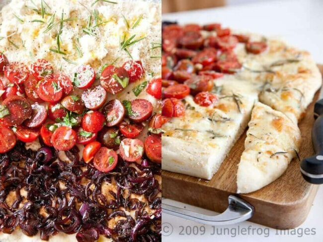 Focaccia 3 flavors