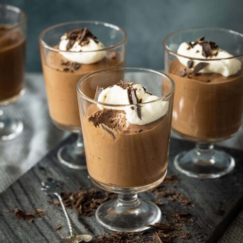 Italian chocolate mousse