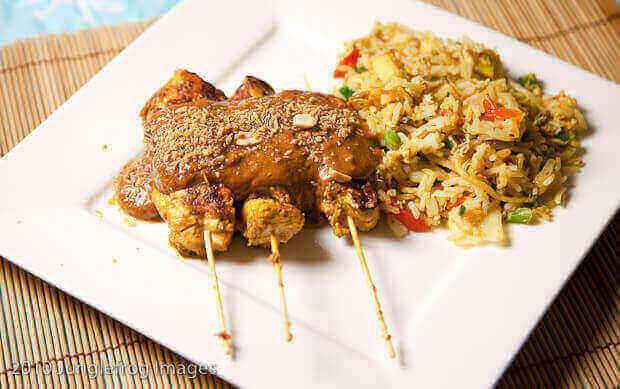 Chicken satay | insimoneskitchen.com