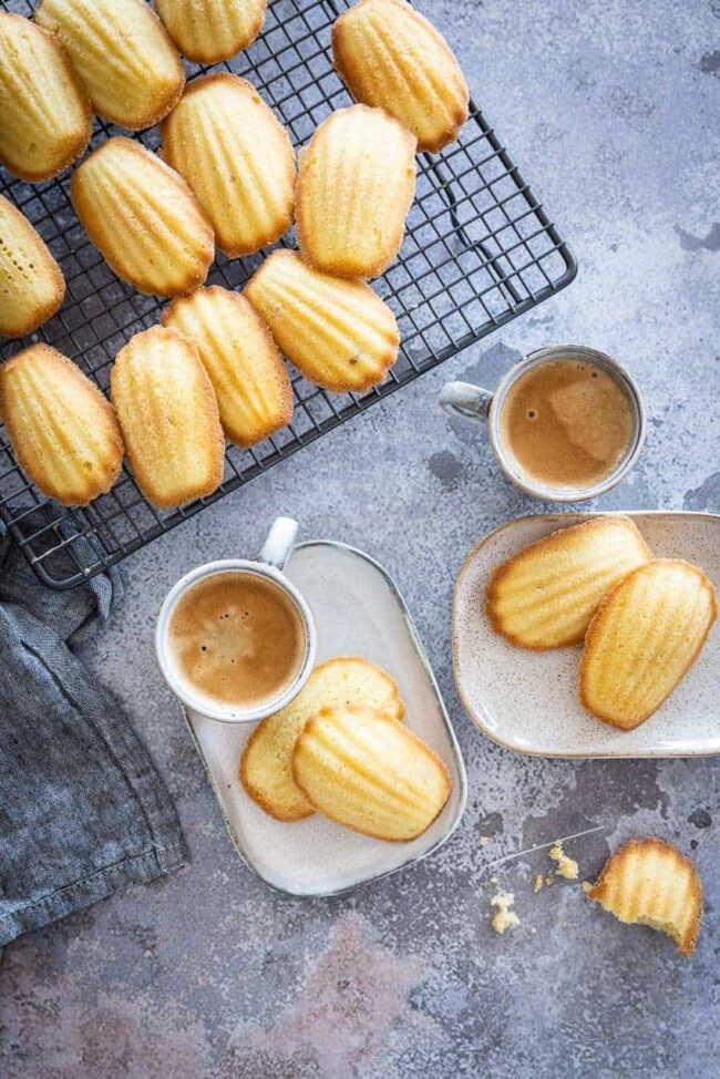 Making madeleines