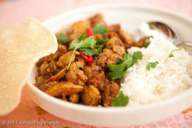 Punjabi chicken curry