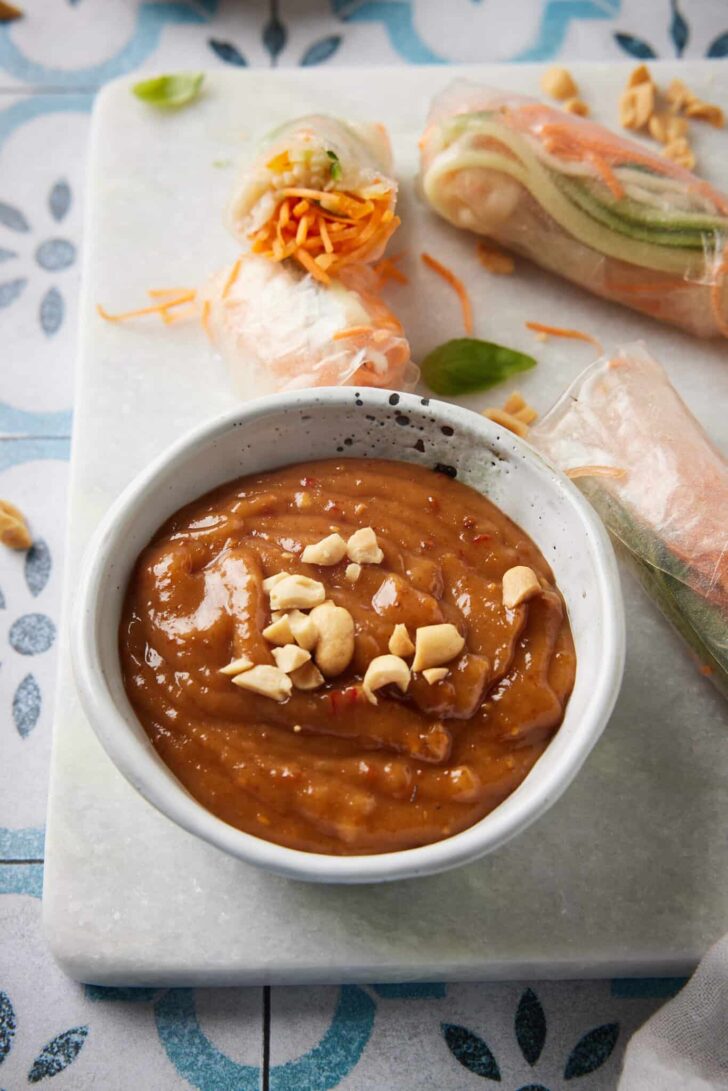 Super easy peanut sauce