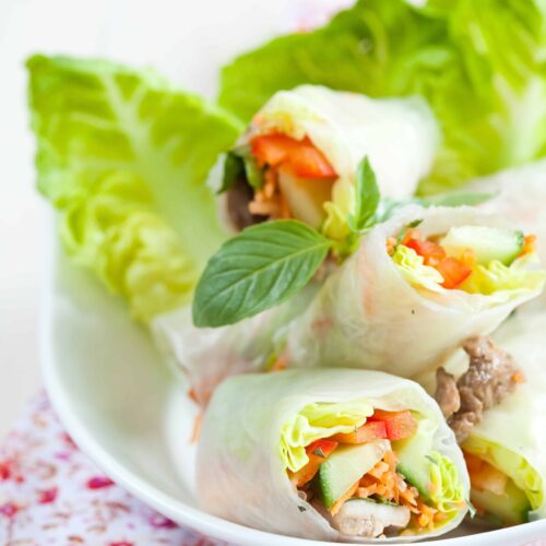 Fresh Vietnamese springrolls