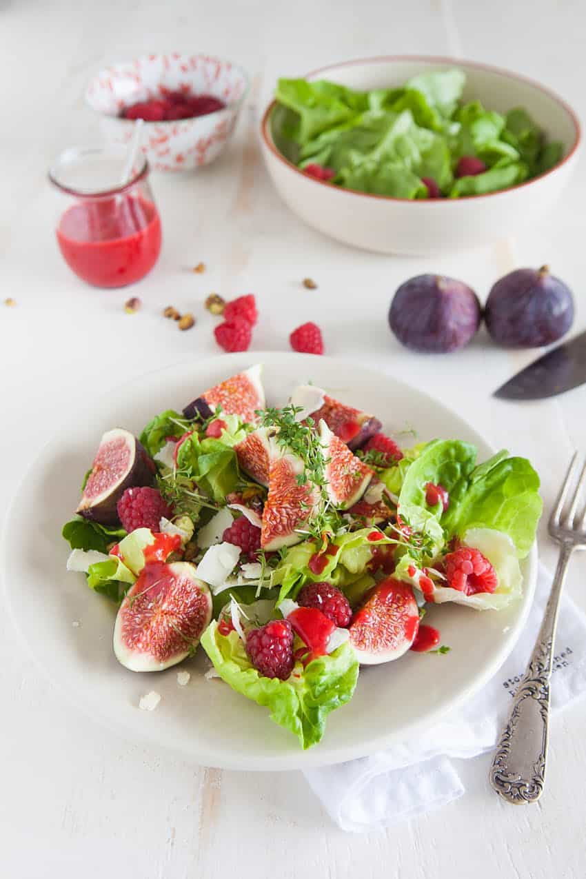 Fresh fig salad