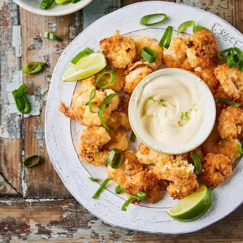 Coconut lime shrimps