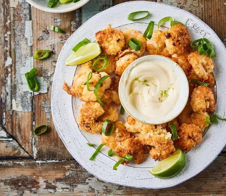 Coconut lime shrimps