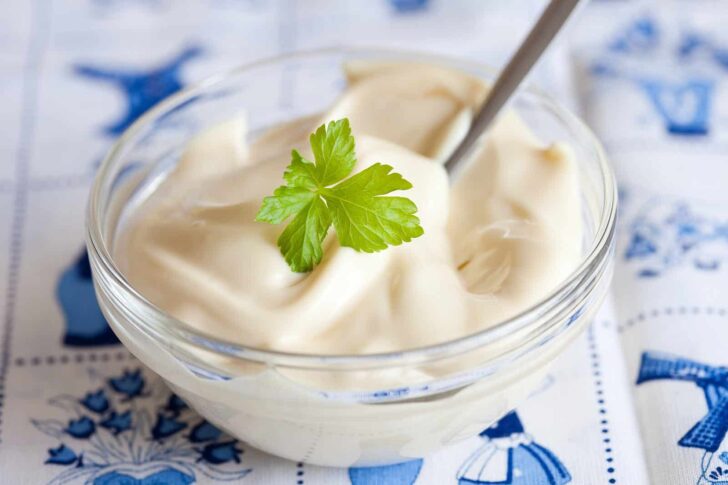 Homemade mayonnaise