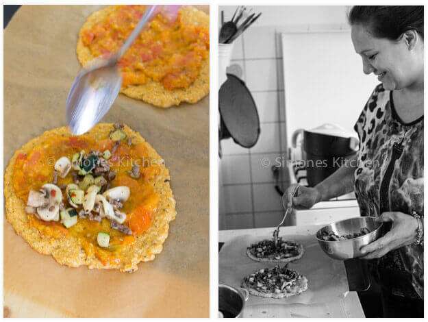 cauliflower paleo pizza | insimoneskitchen.com