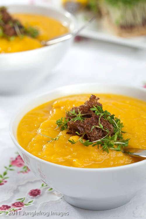 Pumpkin celeriac soup | insimoneskitchen.com
