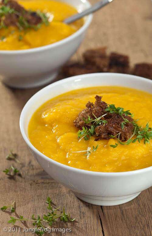 Pumpkin celeriac soup | insimoneskitchen.com