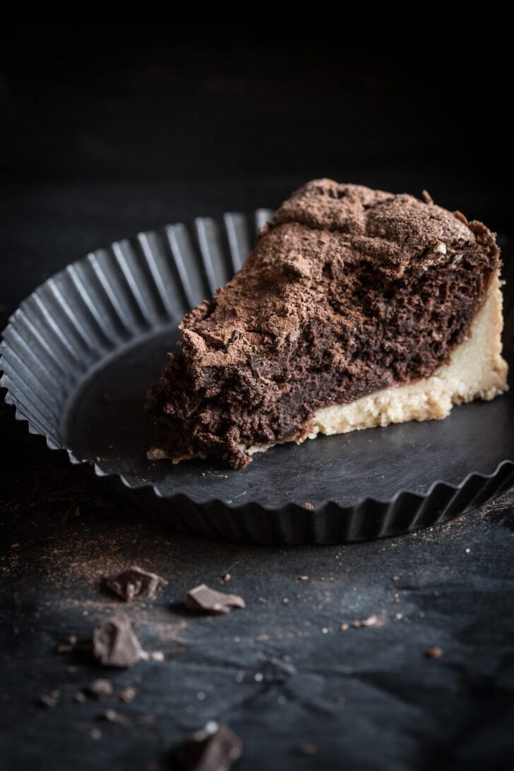 Chestnut chocolate cake