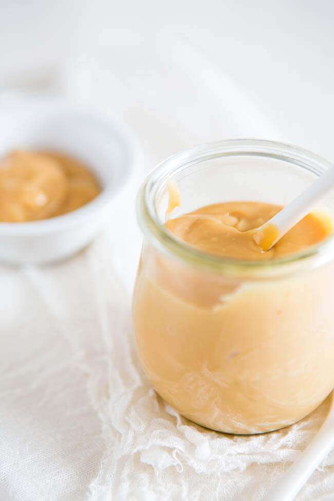 Dulce de leche from the oven