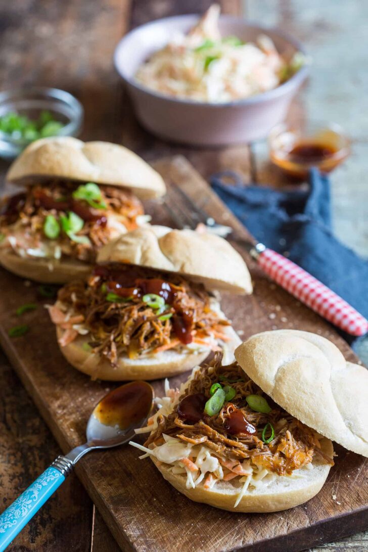 Slow cooker pulled pork