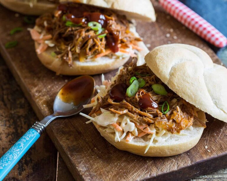 Slow cooker pulled pork