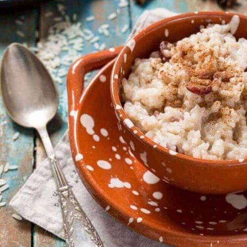 arroz con leche of rijstepap