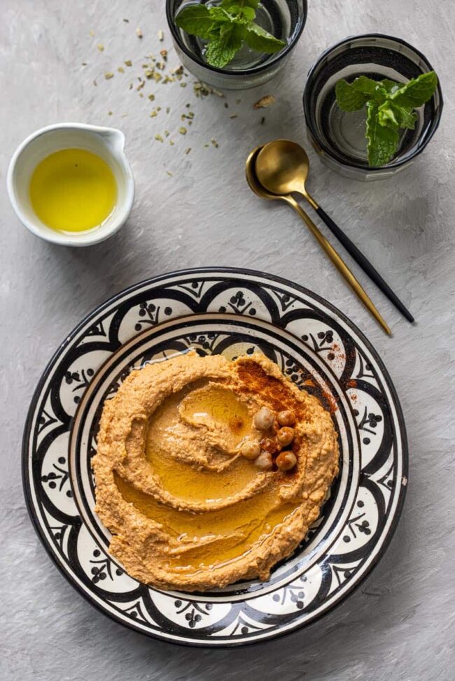 smoked paprika hummus