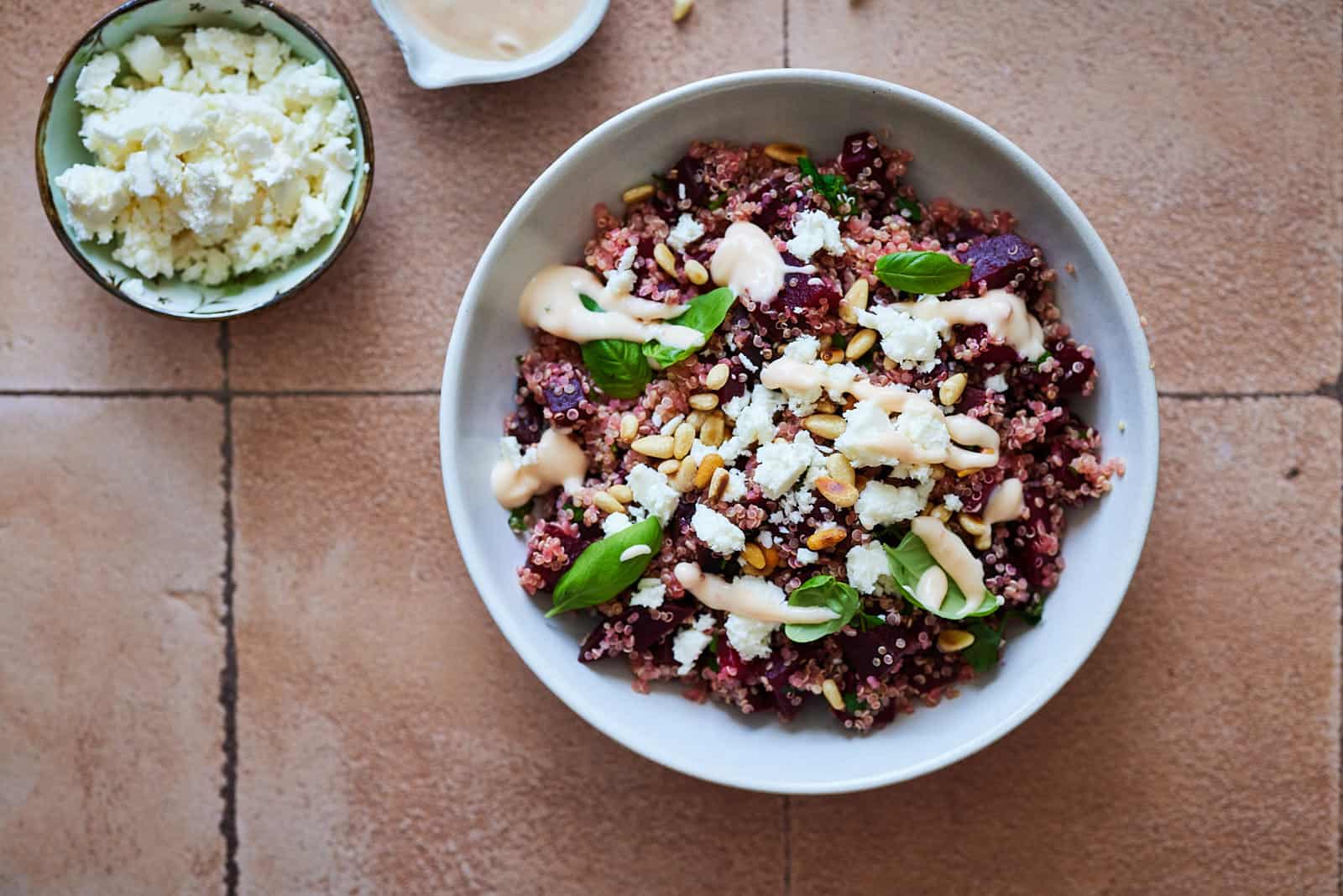 quinoa salad with feta