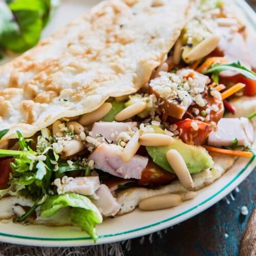 coconut flour tortilla wraps