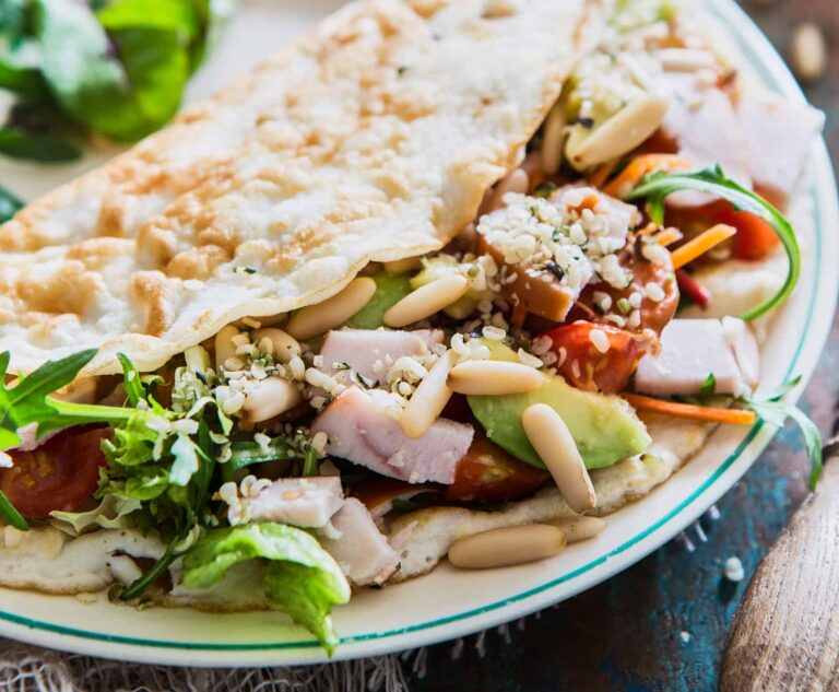 coconut flour tortilla wraps