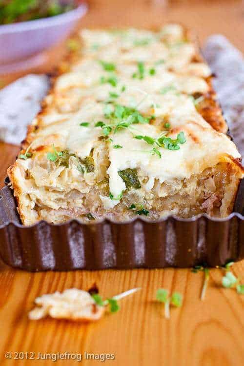 Cheese onion quiche | insimoneskitchen.com