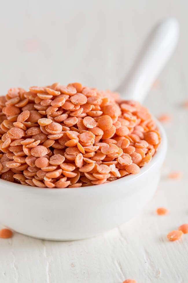 Red lentils