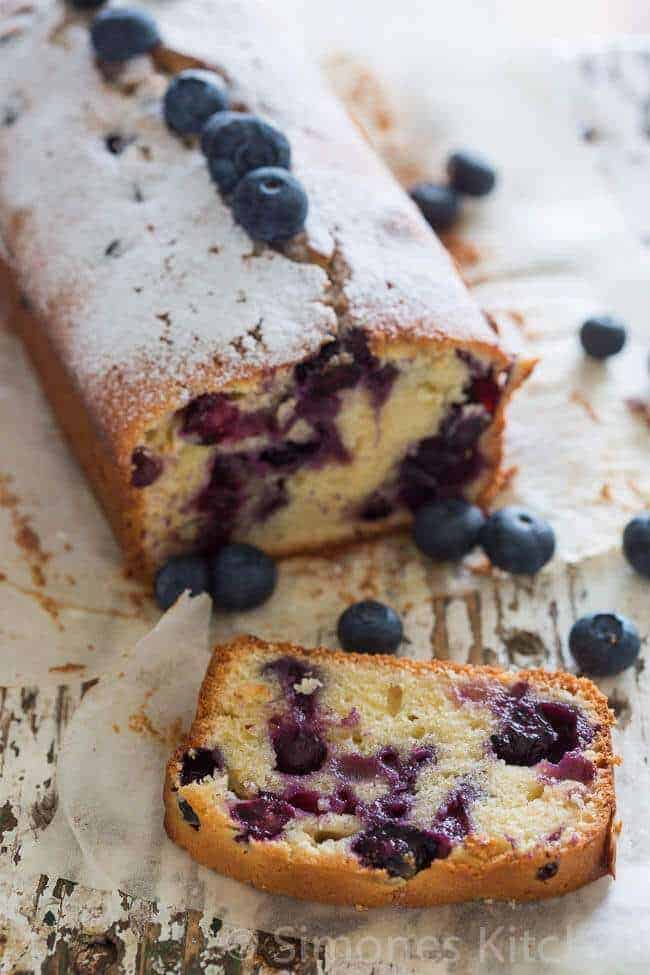 Blueberry yogurt cake | insimoneskitchen.com