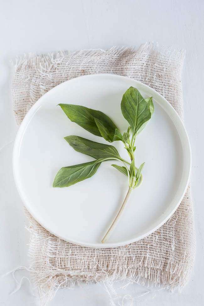 Thai basil is my absolute favorite | insimoneskitchen.com