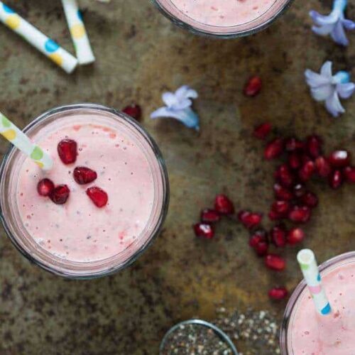 raspberry smoothie