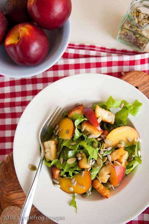 Nectarine salade | insimoneskitchen.com