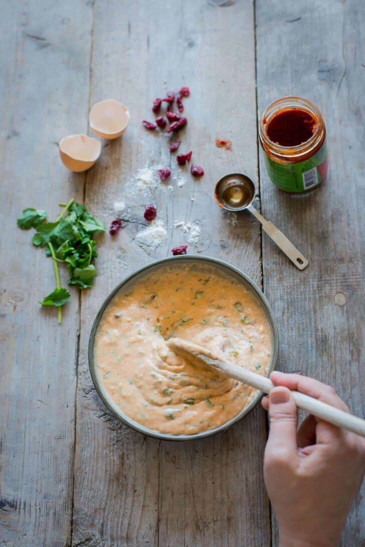 Ingredients for the skillet bread