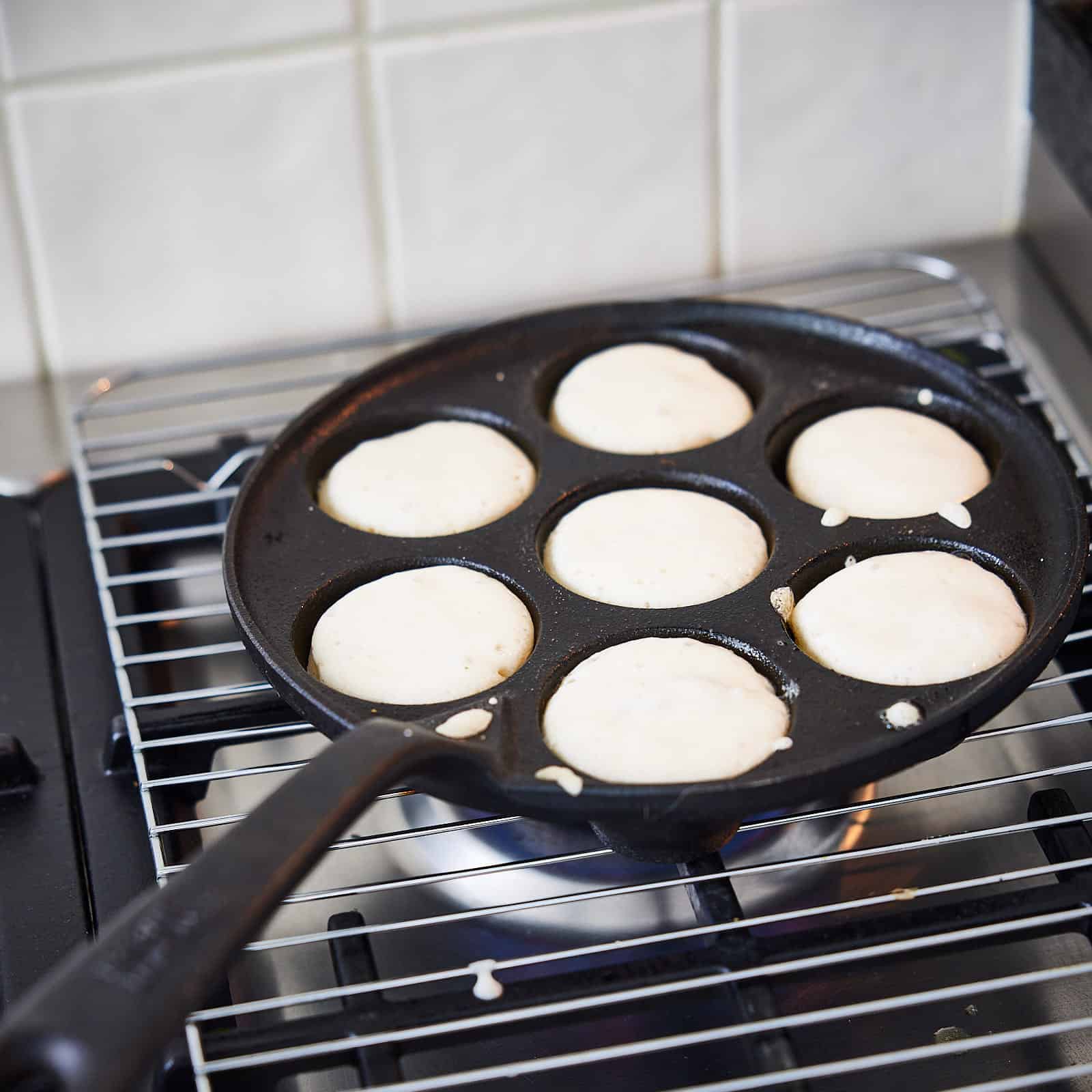 Second layer of batter