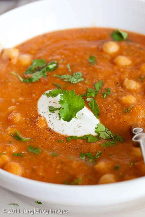 Red lentil soup | insimoneskitchen.com