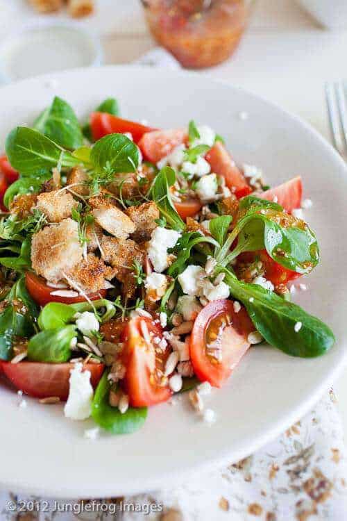 lamb's lettuce salad