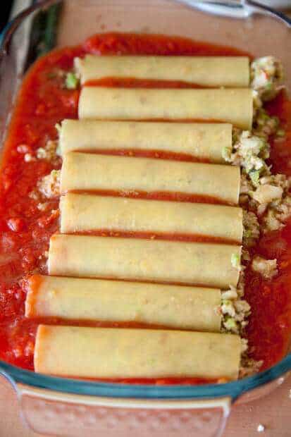Cannelloni with cauliflower and romanesca | insimoneskitchen.com