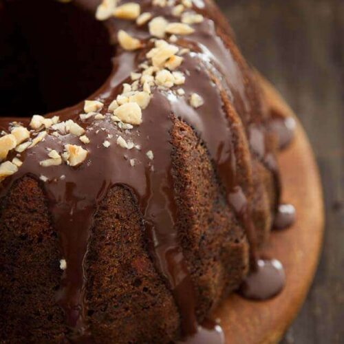 Chocolade cranberry tulband | insimoneskitchen.com