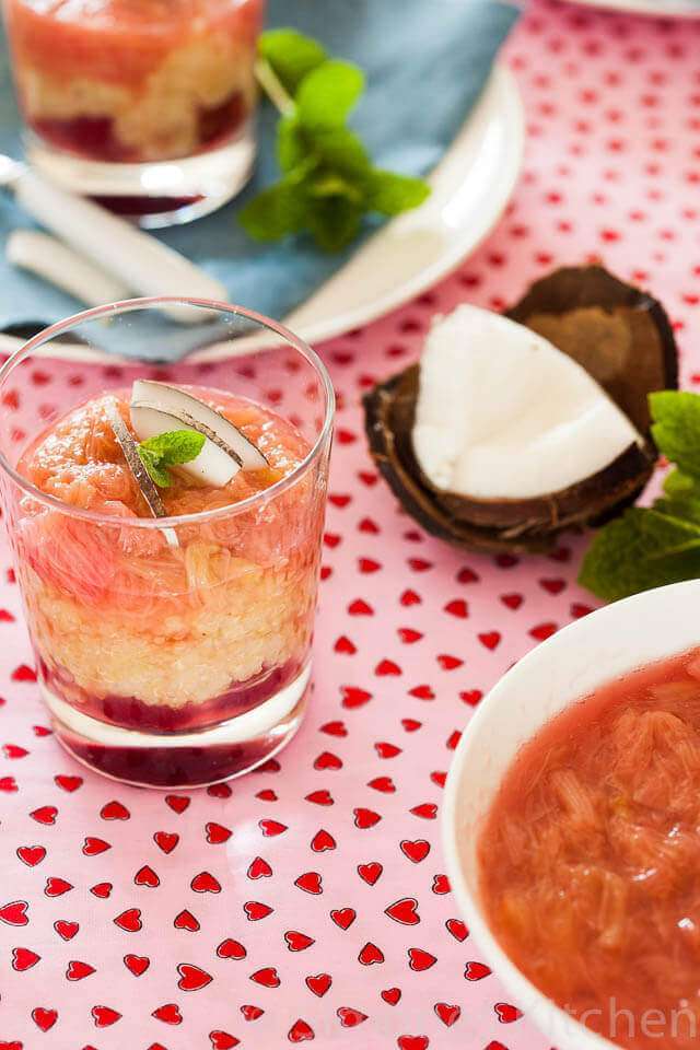 Steamed quinoa dessert | insimoneskitchen.com