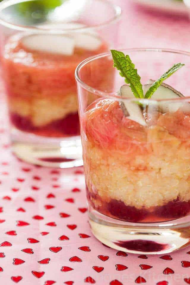 Steamed quinoa dessert | insimoneskitchen.com