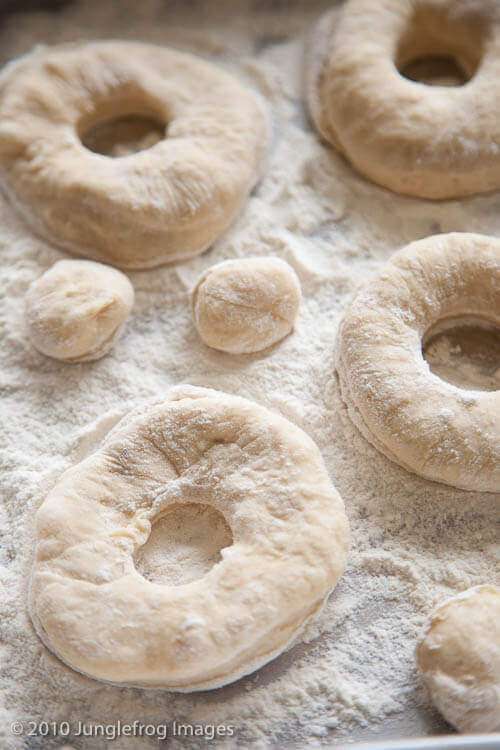 Doughnuts cut into rings | insimoneskitchen.com