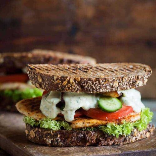 Gegrilde kip sandwich | insimoneskitchen.com