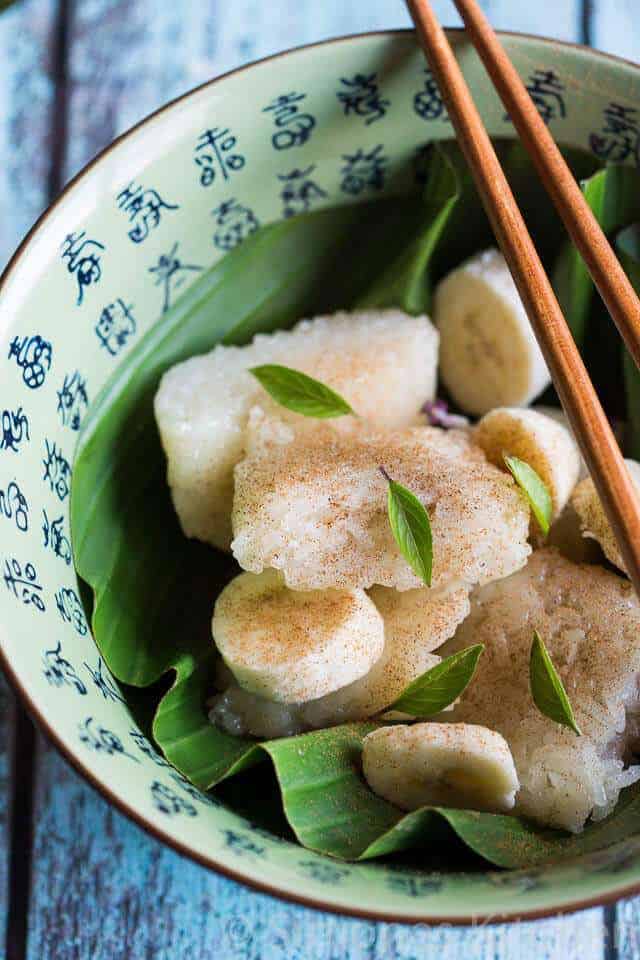 Kokos banaan stoomcake-3