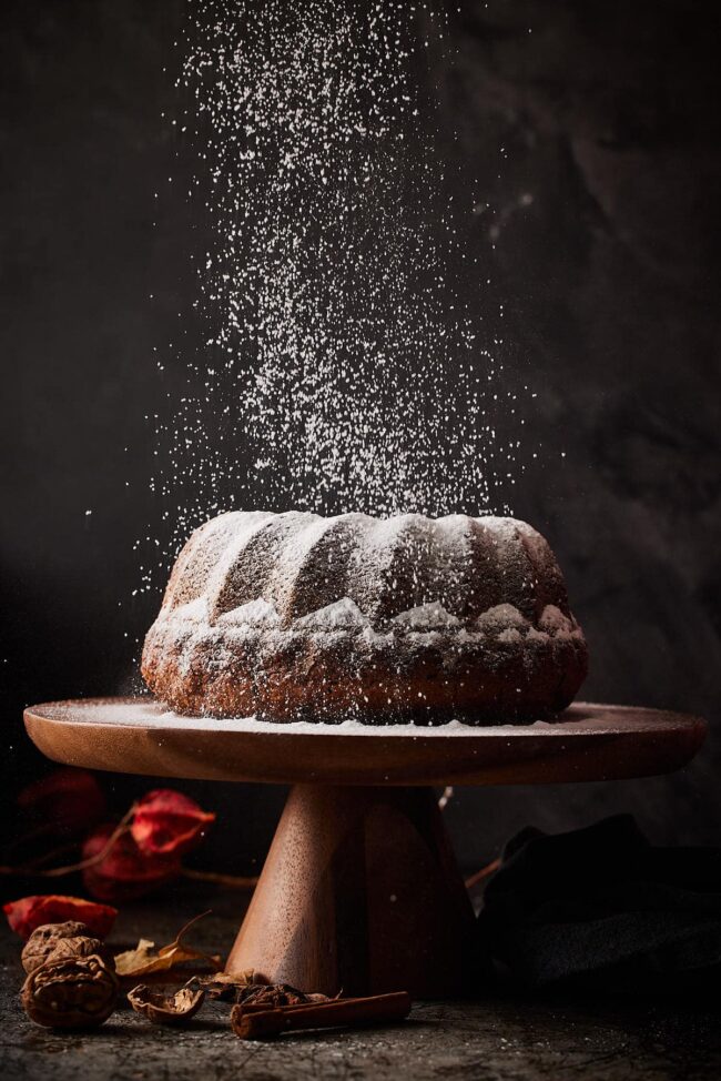 Persimmon bundt cake