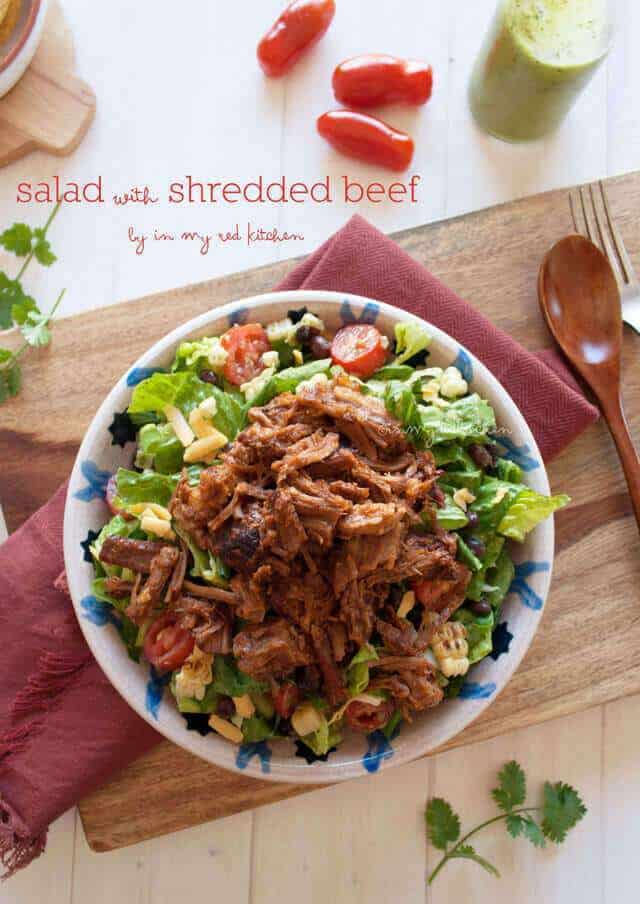 Brisket salad | insimoneskitchen.com