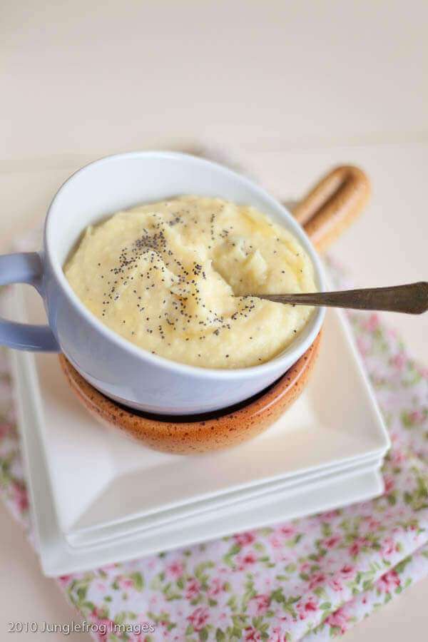 Celeriac and apple soup