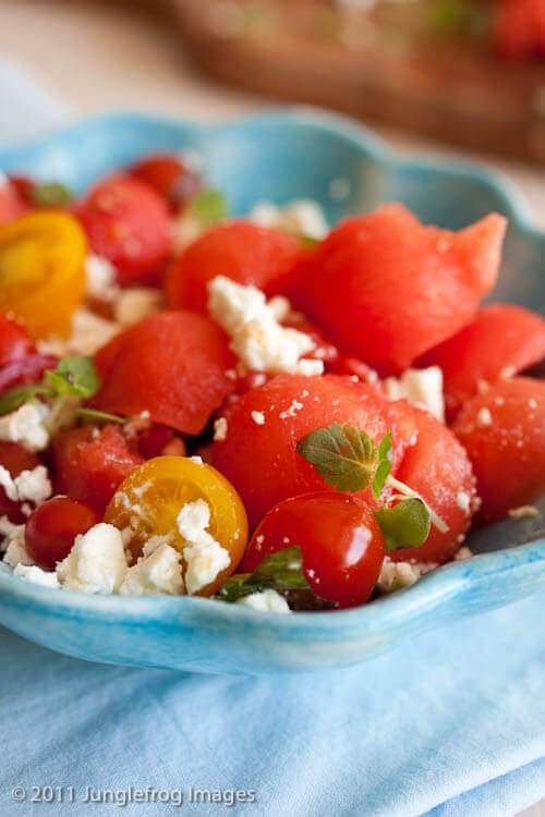 Watermelon salad | insimoneskitchen.com