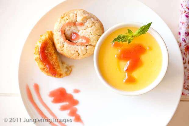 Almond gooseberry cakes | insimoneskitchen.com