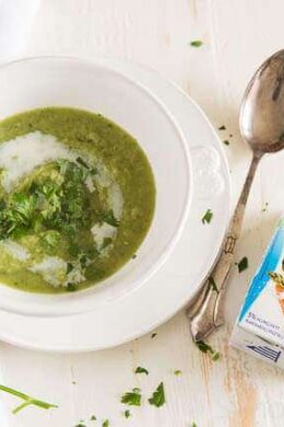 Celeriac parsnip soup