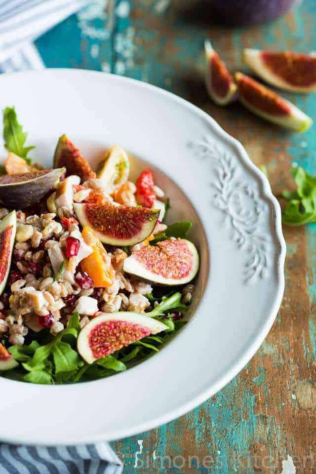 Farro salad | insimoneskitchen.com