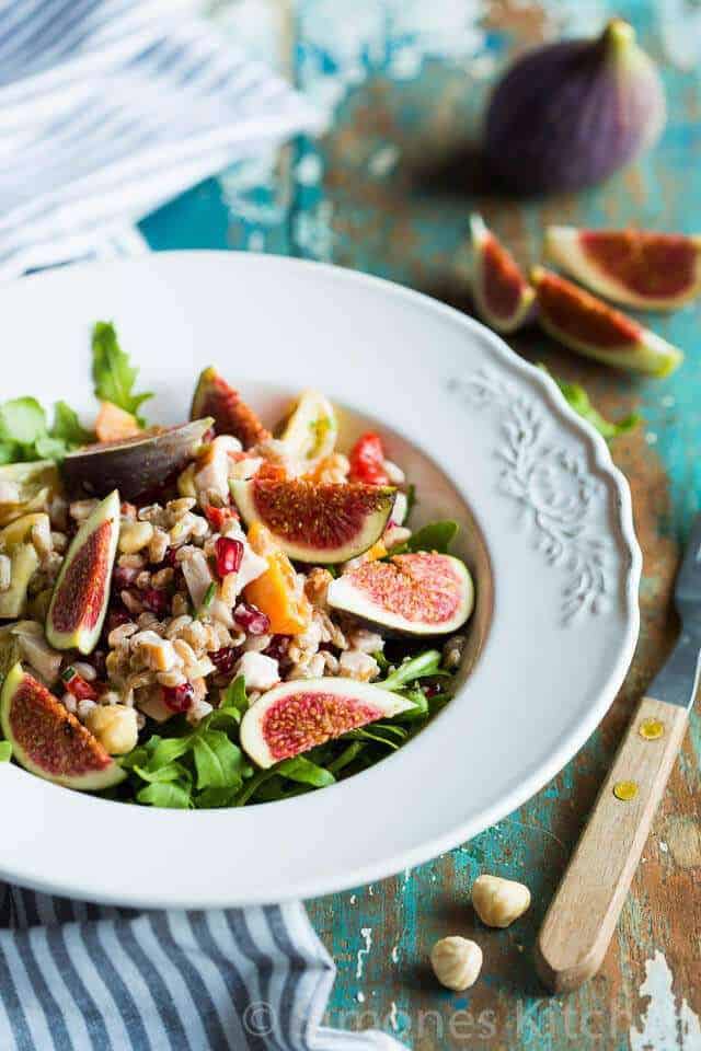 Farro salad | insimoneskitchen.com